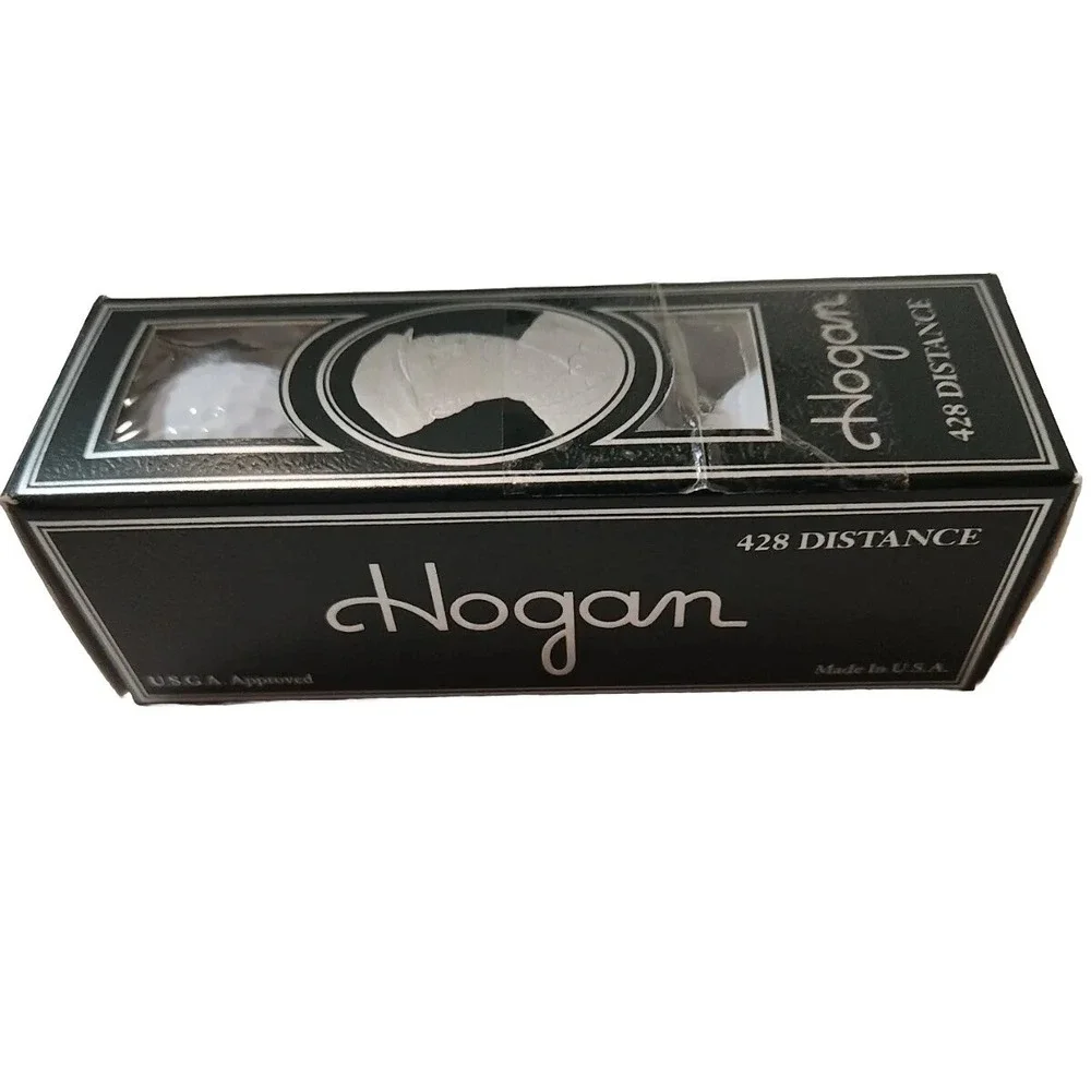 VINTAGE HOGAN Golf Balls‎ 428 Distance 3 Pc triatomic blend RARE MADE IN THE USA